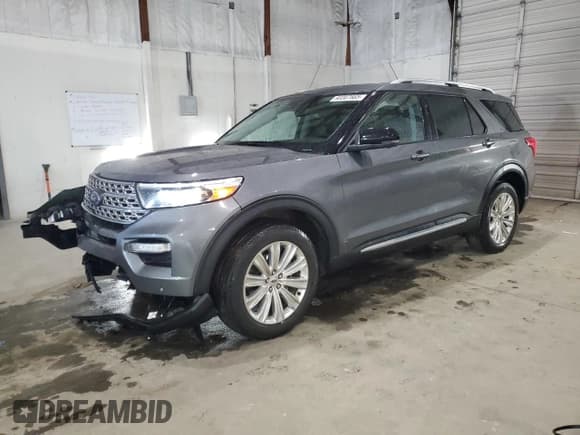 ✅ 2022 Ford Explorer Limited • VIN: 1FMSK8FH9NGB99090 • Lot: 93307665. Listed on Copart with 48,613 mi. Free auction sales archive from the USA and detailed vehicle history report at DreamBid. Image 1.