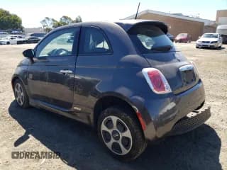 ✅ 2016 FIAT 500e • VIN: 3C3CFFGE1GT221737 • Lot: 57438634. Listed on Copart with 49,034 mi. Free auction sales archive from the USA and detailed vehicle history report at DreamBid. Image 2.