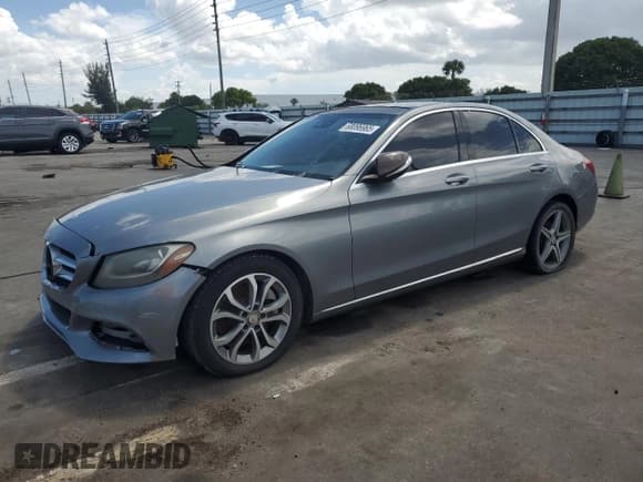 ✅ 2016 Mercedes-Benz C 300 • VIN: WDDWF4JB9GR146148 • Lot: 68096965. Listed on Copart with 79,899 mi. Free auction sales archive from the USA and detailed vehicle history report at DreamBid. Image 1.