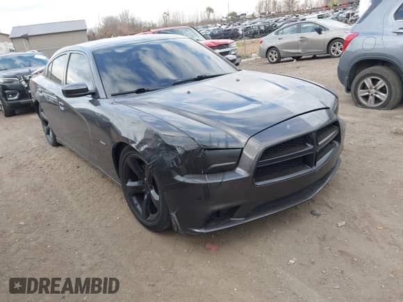 ✅ 2014 Dodge Charger RT • VIN: 2C3CDXCT8EH159467 • Lot: 43633281. Listed on IAAI with 119,381 mi. Free auction sales archive from the USA and detailed vehicle history report at DreamBid. Image 1.