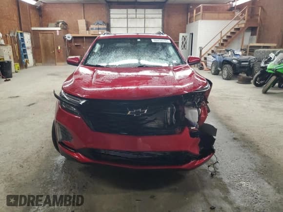 ✅ 2024 Chevrolet Equinox RS • VIN: 3GNAXWEG5RS105364 • Lot: 60456595. Listed on Copart with 31,440 mi. Free auction sales archive from the USA and detailed vehicle history report at DreamBid. Image 5.