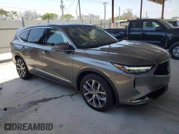 ✅ 2023 Acura MDX Technology • VIN: 5J8YD9H42PL002247 • Lot: 56934285. Listed on Copart with 34,309 mi. Free auction sales archive from the USA and detailed vehicle history report at DreamBid. Image 4.