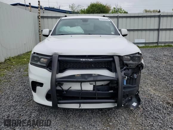 ✅ 2021 Dodge Durango Pursuit • VIN: 1C4RDJFG4MC763486 • Lot: 57222495. Wystawiony na Copart z przebiegiem 59 485 mil. Bezpłatny archiwum sprzedaży aukcyjnych z USA i szczegółowy raport historii pojazdu na DreamBid. Zdjęcie 5.