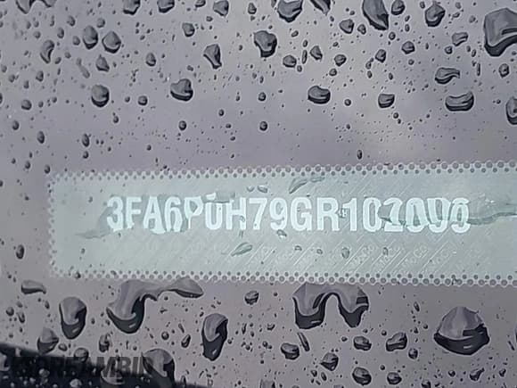 ✅ 2016 Ford Fusion SE • VIN: 3FA6P0H79GR102999 • Lot: 43743664. Listed on IAAI with 132,534 mi. Free auction sales archive from the USA and detailed vehicle history report at DreamBid. Image 17.