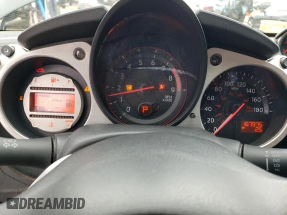 ✅ 2010 Nissan 370Z Touring • VIN: JN1AZ4FH8AM301966 • Lot: 58789695. Listed on Copart with 167,975 mi. Free auction sales archive from the USA and detailed vehicle history report at DreamBid. Image 9.