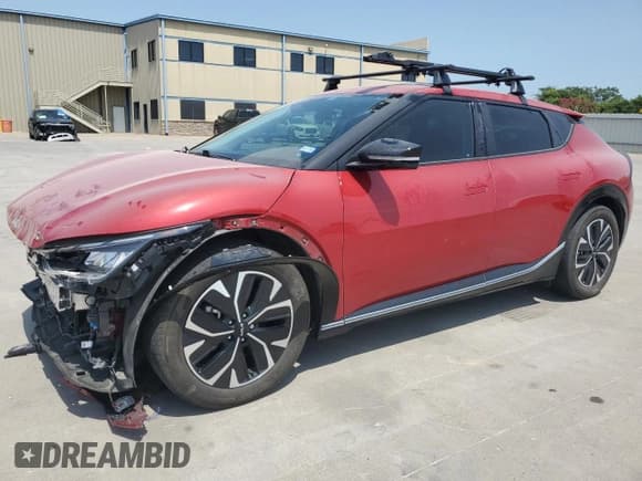 ✅ 2022 Kia EV6 Wind • VIN: KNDC34LA7N5046628 • Лот: 63230374. Опубликован ранее на Copart с пробегом 48 023 миль. Бесплатный доступ к архиву аукционных продаж из США и подробный отчёт об истории автомобиля на DreamBid. Изображение 1.