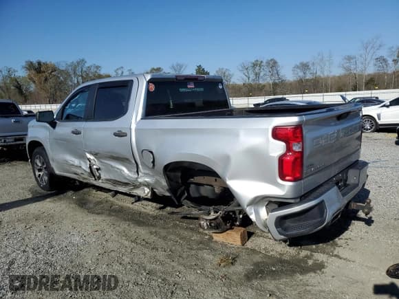 ✅ 2020 Chevrolet Silverado 1500 Custom • VIN: 3GCPWBEF6LG202105 • Lot: 50733315. Listed on Copart with 209,893 mi. Free auction sales archive from the USA and detailed vehicle history report at DreamBid. Image 2.