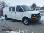 ✅ 2017 Chevrolet Express Cargo • VIN: 1GCWGBFF7H1222263 • Lot: 43569326. Listed on IAAI with 327,493 mi. Free auction sales archive from the USA and detailed vehicle history report at DreamBid. Image 1.