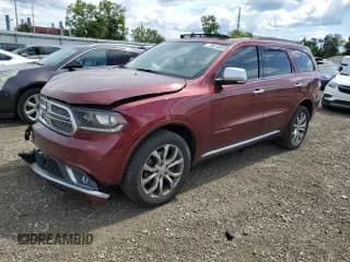 ✅ 2016 Dodge Durango Citadel Anodized Platinum • VIN: 1C4RDJEG2GC459238 • Лот: 70516885. Опубликован ранее на Copart с пробегом 199 304 миль. Бесплатный доступ к архиву аукционных продаж из США и подробный отчёт об истории автомобиля на DreamBid. Изображение 1.