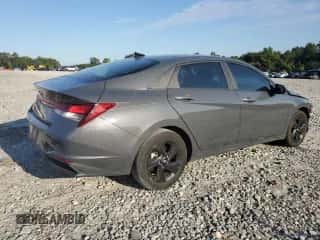 2023 Hyundai Elantra SEL with VIN KMHLM4AG2PU591824, listed as a Copart auction lot 71248145 with 38,854 mi miles and Salvage title. Bid and sale history available at DreamBid. Image 3.