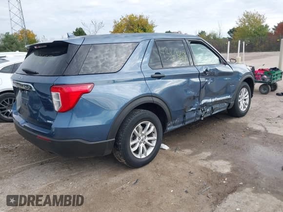 ✅ 2020 Ford Explorer • VIN: 1FMSK8BH9LGA93323 • Lot: 43465467. Wystawiony na IAAI z przebiegiem 113 346 mil. Bezpłatny archiwum sprzedaży aukcyjnych z USA i szczegółowy raport historii pojazdu na DreamBid. Zdjęcie 4.