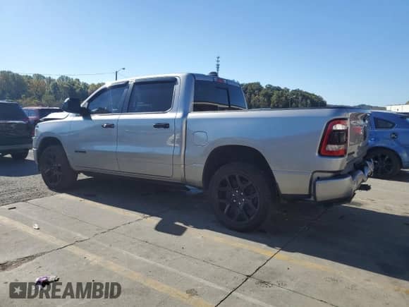 2023 Ram 1500 Laramie with VIN 1C6SRFJT4PN611275, listed as a Copart auction lot 86679465 with 43,003 mi miles and Salvage title. Bid and sale history available at DreamBid. Image 2.