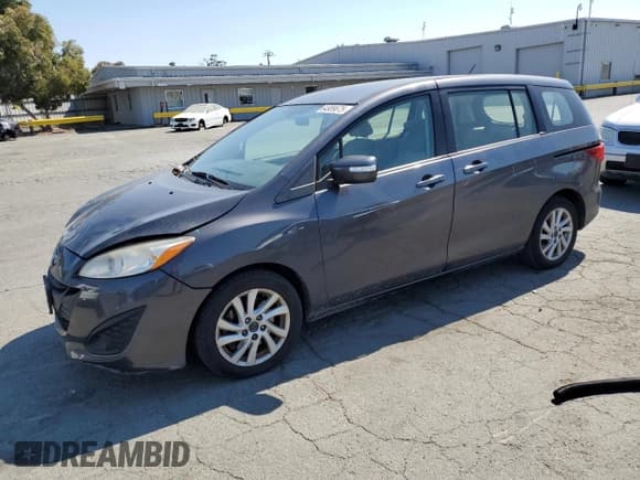 ✅ 2013 Mazda 5 Sport • VIN: JM1CW2BL6D0147010 • Lot: 64989675. Listed on Copart with 170,361 mi. Free auction sales archive from the USA and detailed vehicle history report at DreamBid. Image 1.