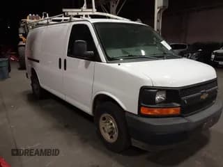 ✅ 2017 Chevrolet Express Cargo • VIN: 1GCWGAFF0H1134097 • Lot: 43193210. Listed on IAAI with 130,349 mi. Free auction sales archive from the USA and detailed vehicle history report at DreamBid. Image 1.