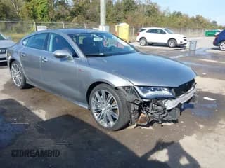 ✅ 2014 Audi A7 Prestige • VIN: WAU2GAFC1EN064762 • Lot: 43732822. Listed on IAAI with 83,111 mi. Free auction sales archive from the USA and detailed vehicle history report at DreamBid. Image 1.