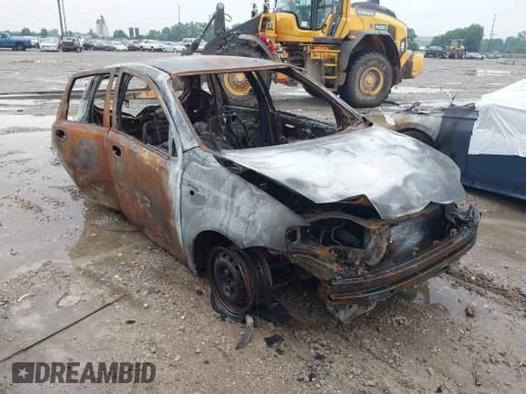 2008 Chevrolet Aveo LS with VIN KL1TD66618B140629, listed as a IAAI auction lot 42707152 with Not provided miles and . Bid and sale history available at DreamBid. Image 1.