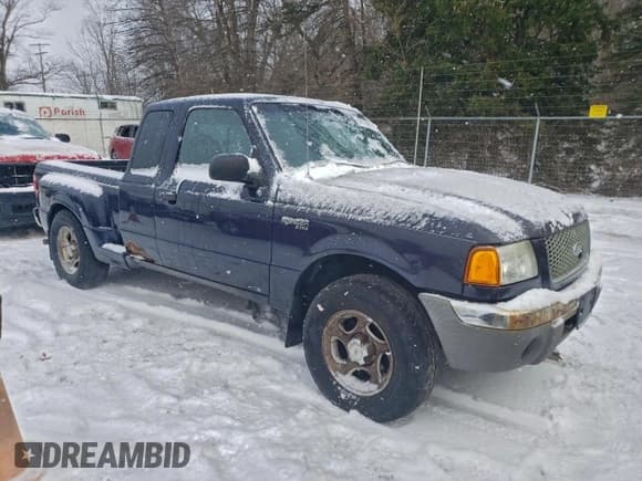 ✅ 2003 Ford Ranger XL Fleet • VIN: 1FTZR45E93PA51131 • Lot: 96719845. Listed on Copart with 208,192 mi. Free auction sales archive from the USA and detailed vehicle history report at DreamBid. Image 4.
