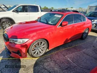 2022 BMW 3 Series 330i xDrive z VIN 3MW5R7J05N8C23678, wystawiony jako Copart lot #69925595 z przebiegiem Nie podano mil oraz Nie do naprawy • Non repairable. Historia ofert i sprzedaży dostępna na DreamBid. Obrazek 1.