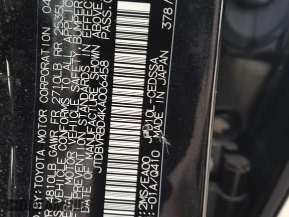 ✅ 2019 Toyota Mirai • VIN: JTDBVRBD4KA006458 • Lot: 71980705. Wystawiony na Copart z przebiegiem Nie podano. Bezpłatny archiwum sprzedaży aukcyjnych z USA i szczegółowy raport historii pojazdu na DreamBid. Zdjęcie 12.