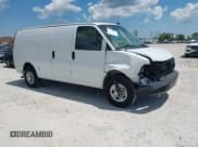 ✅ 2019 Chevrolet Express Cargo • VIN: 1GCWGAFP8K1254164 • Lot: 42410949. Listed on IAAI with 230,258 mi. Free auction sales archive from the USA and detailed vehicle history report at DreamBid. Image 1.