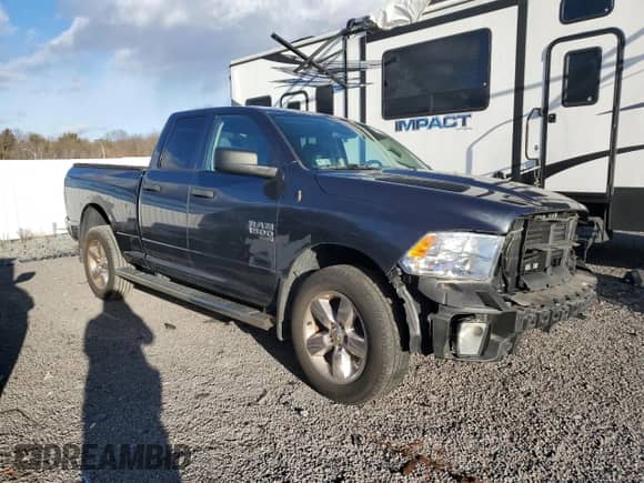 2019 Ram 1500 Express with VIN 1C6RR7FG8KS506555, listed as a Copart auction lot 41378985 with 78,720 mi miles and Salvage title. Bid and sale history available at DreamBid. Image 4.