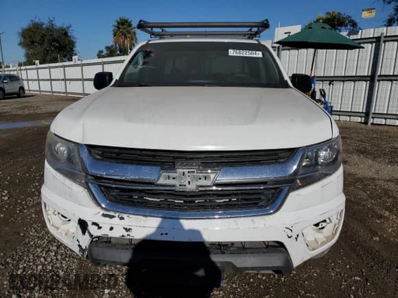 ✅ 2018 Chevrolet Colorado 2WD Work Truck • VIN: 1GCGSBEN8J1271621 • Lot: 76822504. Listed on Copart with 178,920 mi. Free auction sales archive from the USA and detailed vehicle history report at DreamBid. Image 5.