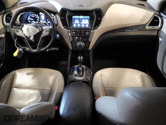 ✅ 2017 Hyundai Santa Fe 2.4L • VIN: 5NMZUDLB9HH028956 • Lot: 91796585. Listed on Copart with 166,257 mi. Free auction sales archive from the USA and detailed vehicle history report at DreamBid. Image 8.