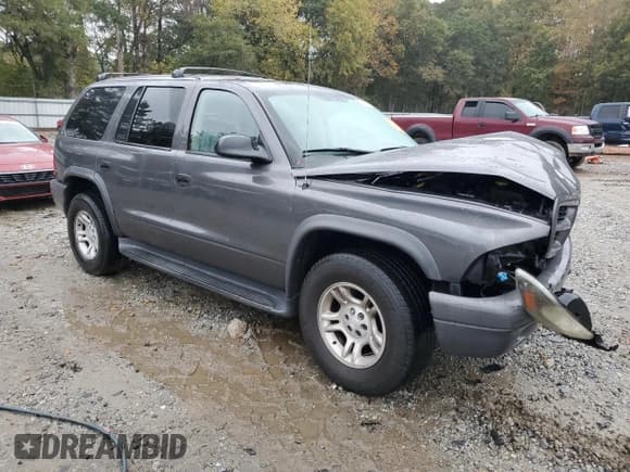 ✅ 2003 Dodge Durango Sport • VIN: 1D4HR38N93F543636 • Lot: 89893835. Listed on Copart with 199,278 mi. Free auction sales archive from the USA and detailed vehicle history report at DreamBid. Image 4.