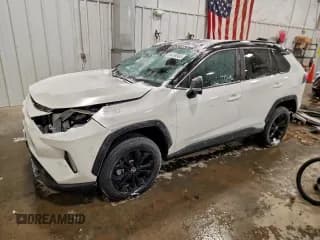 ✅ 2022 Toyota RAV4 Hybrid XSE • VIN: 4T3E6RFV8NU075902 • Lot: 94499965. Listed on Copart with 13,209 mi. Free auction sales archive from the USA and detailed vehicle history report at DreamBid. Image 1.