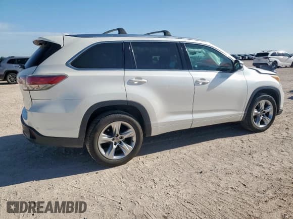 ✅ 2014 Toyota Highlander Limited • VIN: 5TDYKRFH7ES023424 • Лот: 67195795. Опубликован ранее на Copart с пробегом 276 847 миль. Бесплатный доступ к архиву аукционных продаж из США и подробный отчёт об истории автомобиля на DreamBid. Изображение 3.