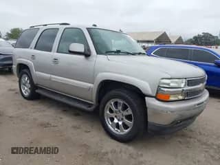2005 Chevrolet Tahoe LT with VIN 1GNEC13T65R155400, listed as a IAAI auction lot 42804164 with 192,910 mi miles and . Bid and sale history available at DreamBid. Image 1.