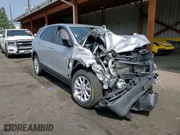 2020 Chevrolet Equinox LS с VIN 3GNAXHEV8LS733839, выставлен на аукционе Copart как лот 59050635 с пробегом Не указан миль и Списание • Salvage title. История ставок и продаж доступна на DreamBid. Изображение 13.