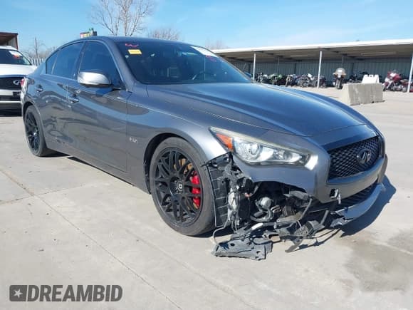 ✅ 2017 Infiniti Q50 Red Sport 400 • VIN: JN1FV7AP9HM850507 • Lot: 41597424. Wystawiony na IAAI z przebiegiem 148 042 mil. Bezpłatny archiwum sprzedaży aukcyjnych z USA i szczegółowy raport historii pojazdu na DreamBid. Zdjęcie 1.