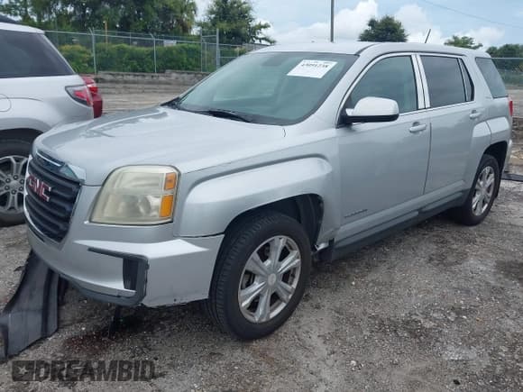 ✅ 2017 GMC Terrain SLE • VIN: 2GKALMEK2H6197029 • Lot: 43091238. Listed on IAAI with 144,494 mi. Free auction sales archive from the USA and detailed vehicle history report at DreamBid. Image 2.