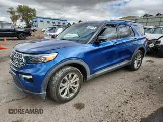 ✅ 2021 Ford Explorer Limited • VIN: 1FMSK8FHXMGA85677 • Lot: 85910575. Wystawiony na Copart z przebiegiem 85 705 mil. Bezpłatny archiwum sprzedaży aukcyjnych z USA i szczegółowy raport historii pojazdu na DreamBid. Zdjęcie 1.