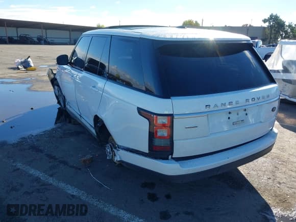 ✅ 2014 Land Rover Range Rover Supercharged • VIN: SALGS2EF9EA130340 • Lot: 43735561. Listed on IAAI with 166,446 mi. Free auction sales archive from the USA and detailed vehicle history report at DreamBid. Image 3.