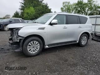 ✅ 2021 Nissan Armada SV • VIN: JN8AY2AD6M9661063 • Lot: 56225545. Listed on Copart with 97,566 mi. Free auction sales archive from the USA and detailed vehicle history report at DreamBid. Image 1.