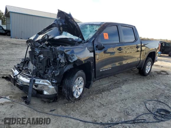 ✅ 2023 GMC Sierra 1500 Pro • VIN: 1GTPUAEK9PZ242102 • Lot: 43275805. Listed on Copart with Not provided. Free auction sales archive from the USA and detailed vehicle history report at DreamBid. Image 1.