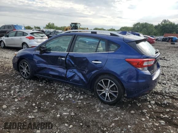 ✅ 2018 Subaru Impreza Limited • VIN: 4S3GTAU65J3713471 • Lot: 70658135. Listed on Copart with 28,668 mi. Free auction sales archive from the USA and detailed vehicle history report at DreamBid. Image 2.
