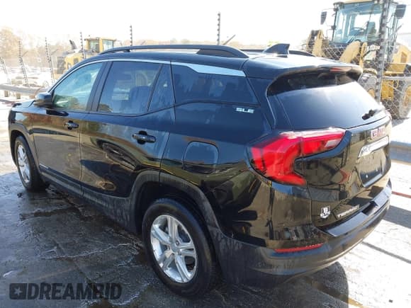 ✅ 2021 GMC Terrain SLE • VIN: 3GKALMEV1ML401111 • Lot: 43638837. Listed on IAAI with 129,517 mi. Free auction sales archive from the USA and detailed vehicle history report at DreamBid. Image 3.