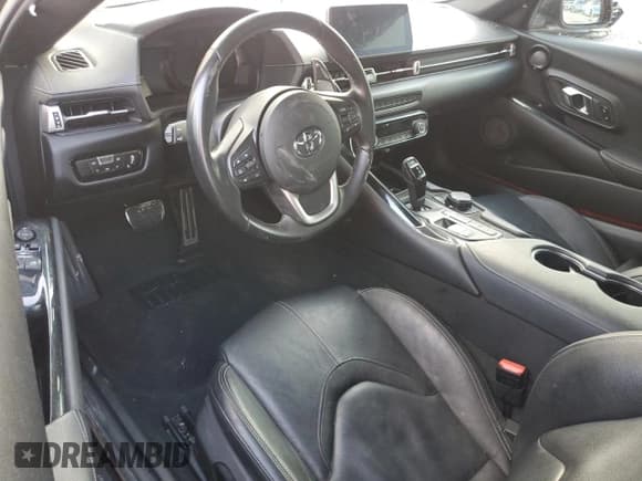 ✅ 2023 Toyota Supra 3.0 • VIN: WZ1DB0G02PW055205 • Lot: 84748904. Listed on Copart with Not provided. Free auction sales archive from the USA and detailed vehicle history report at DreamBid. Image 8.