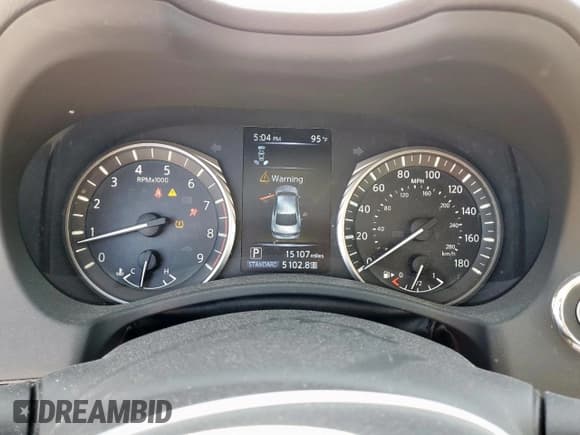 ✅ 2023 Infiniti Q50 Luxe • VIN: JN1EV7BP2PM511841 • Lot: 64838205. Wystawiony na Copart z przebiegiem 15 107 mil. Bezpłatny archiwum sprzedaży aukcyjnych z USA i szczegółowy raport historii pojazdu na DreamBid. Zdjęcie 9.