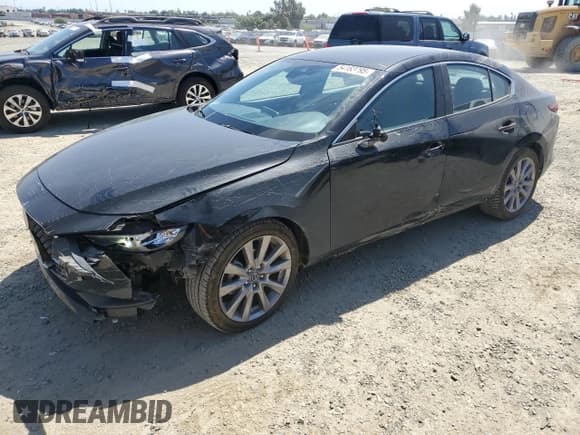 ✅ 2021 Mazda 3 Select • VIN: 3MZBPABM0MM208227 • Lot: 54183795. Listed on Copart with 79,325 mi. Free auction sales archive from the USA and detailed vehicle history report at DreamBid. Image 1.