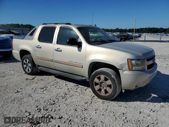 ✅ 2007 Chevrolet Avalanche 2LT • VIN: 3GNFK12387G166796 • Lot: 71492185. Listed on Copart with Not provided. Free auction sales archive from the USA and detailed vehicle history report at DreamBid. Image 4.
