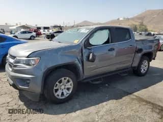 2019 Chevrolet Colorado 2WD LT z VIN 1GCGSCEA2K1112517, wystawiony jako Copart lot #69280965 z przebiegiem 67 452 mil mil oraz Szkoda całkowita • Salvage title. Historia ofert i sprzedaży dostępna na DreamBid. Obrazek 1.
