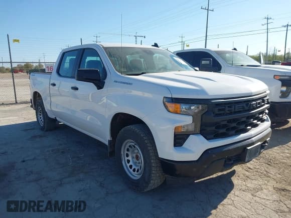 ✅ 2024 Chevrolet Silverado 1500 Work Truck • VIN: 2GCUDAED2R1205148 • Lot: 43674893. Listed on IAAI with 80,730 mi. Free auction sales archive from the USA and detailed vehicle history report at DreamBid. Image 1.