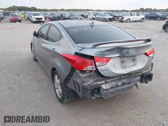 ✅ 2012 Hyundai Elantra GLS • VIN: KMHDH4AE9CU416598 • Лот: 43495044. Опубликован ранее на IAAI с пробегом 161 400 миль. Бесплатный доступ к архиву аукционных продаж из США и подробный отчёт об истории автомобиля на DreamBid. Изображение 3.