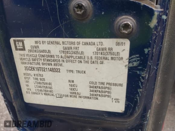 ✅ 2002 Chevrolet Silverado 1500 LT • VIN: 2GCEK19T021148322 • Lot: 42255902. Listed on IAAI with 330,381 mi. Free auction sales archive from the USA and detailed vehicle history report at DreamBid. Image 9.