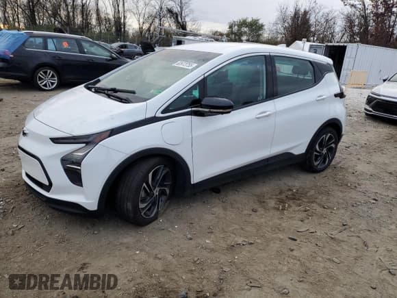 ✅ 2023 Chevrolet Bolt EV 2LT • VIN: 1G1FX6S0XP4161974 • Lot: 92673755. Listed on Copart with 40,859 mi. Free auction sales archive from the USA and detailed vehicle history report at DreamBid. Image 1.