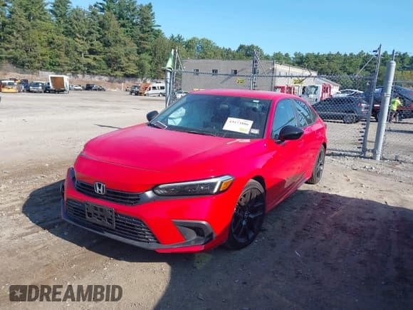 ✅ 2022 Honda Civic Sport • VIN: 2HGFE2F59NH592917 • Lot: 43173886. Wystawiony na IAAI z przebiegiem 27 531 mil. Bezpłatny archiwum sprzedaży aukcyjnych z USA i szczegółowy raport historii pojazdu na DreamBid. Zdjęcie 2.